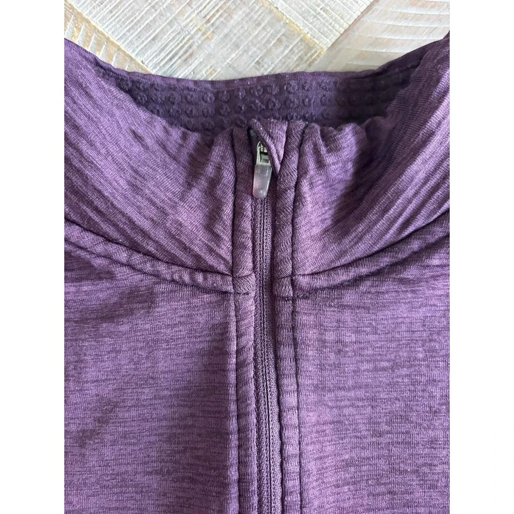 Nike Running Dri-FIT Element Half Zip Pullover Plum Purple XL Womens Top